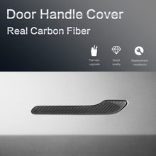 Load image into Gallery viewer, Brand New 4PCS Real Carbon Fiber Door Handle Knob Cover Trim Fit For 2017-2024 Tesla Model 3 / Tesla Model Y