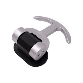 Brand New JDM Universal Front / Rear Cool Silver Track Racing Style ABS Tow Hook Ring Sticker For All Car Model