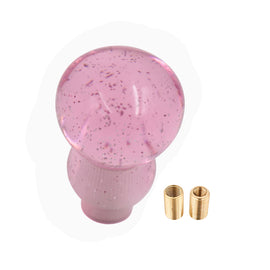 BRAND NEW JDM UNIVERSAL GOURD Glitter Pink Manual Car Racing Gear Shift Knob Shifter M8 M10 M12