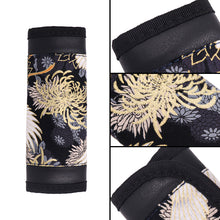 Load image into Gallery viewer, Brand New JDM Sakura Bird Black Universal Car Handbrake PU Leather Sleeves Cover Kit
