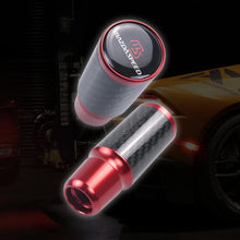 Load image into Gallery viewer, Brand New Universal Mazdaspeed Red Real Carbon Fiber Racing Gear Stick Shift Knob For MT Manual M12 M10 M8