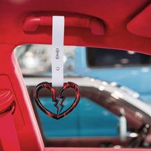 Load image into Gallery viewer, Brand New Broken Heart White JDM TSURIKAWA Ring Subway Train Bus Handle Strap Charm Drift