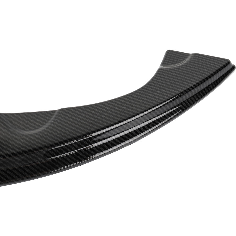BRAND NEW 2016-2021 Honda Civic 4DR 2PCS Carbon Fiber Look Rear Side Diffuser Bumper Lip Kit
