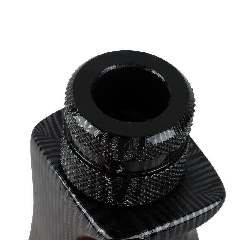 Brand New Universal TRD Carbon Fiber Look Slotted Pistol Grip Handle Manual  Gear Shift Knob Shifter M8 M10 M12