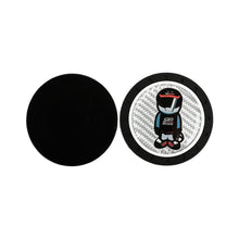Load image into Gallery viewer, Brand New 2PCS MUGEN RACER Real Carbon Fiber Car Cup Holder Pad Water Cup Slot Non-Slip Mat Universal