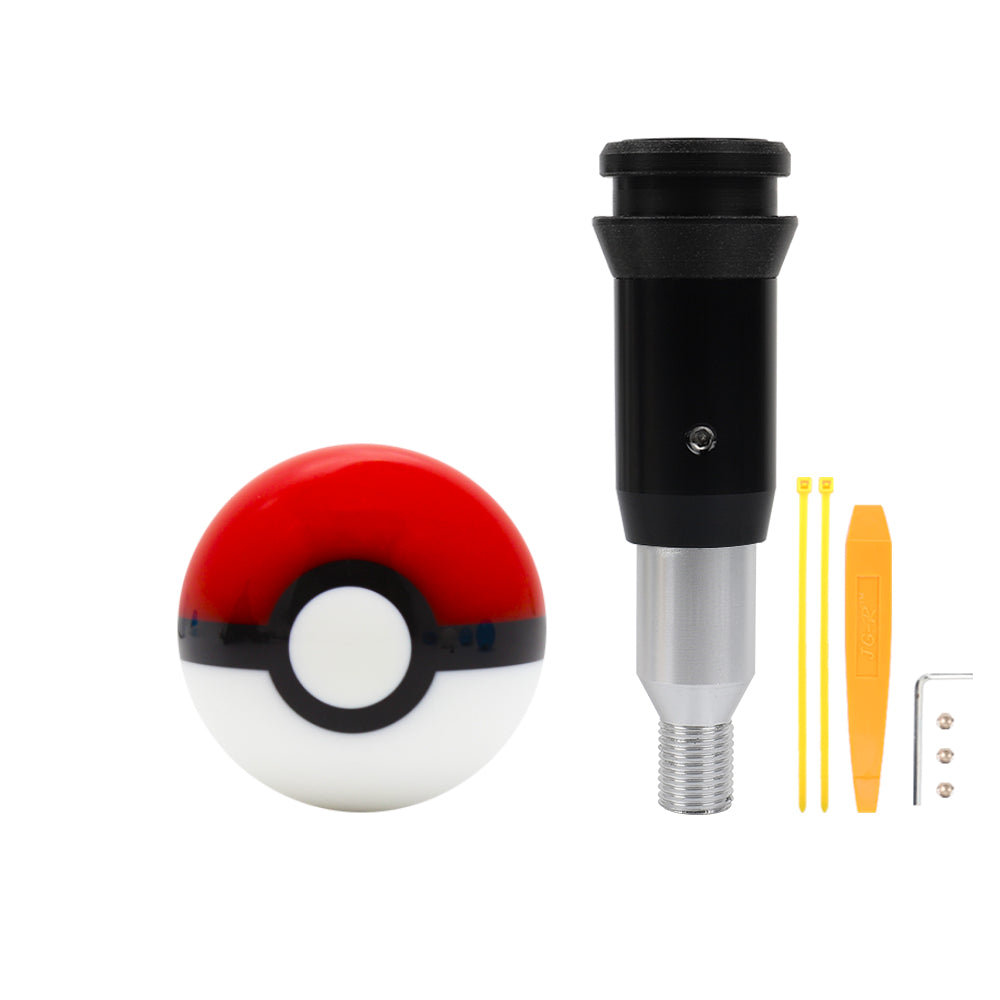 Brand New Universal Pokemon Pokeball Round Ball Shift Knob Automatic Car Gear Shifter