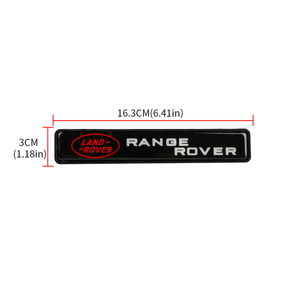 BRAND NEW 1PCS LANDROVER RANGE ROVER NEW LED LIGHT CAR FRONT GRILLE BADGE ILLUMINATED DECAL STICKER