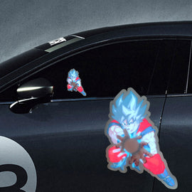BRAND NEW DRAGON BALL Z GOKU JDM Glow Panel Electric Lamp Interior LED Light Sticker Window Flashing