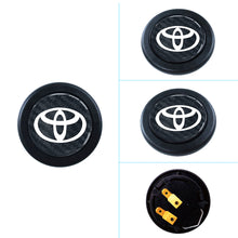 Load image into Gallery viewer, Brand New Universal Toyota Car Horn Button Black Steering Wheel Horn Button Center Cap