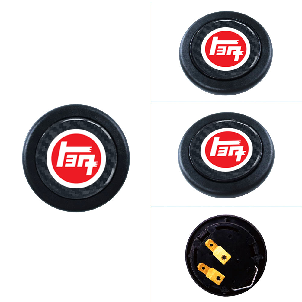 Brand New Universal Toyota TEQ Car Horn Button Black Steering Wheel Horn Button Center Cap
