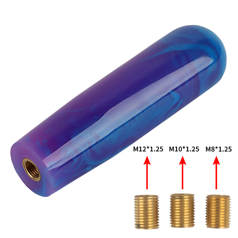 Brand New JDM Universal JDM Blue 15CM Marble Style Stick Manual Gear Shift Knob Shifter M8 M10 M12