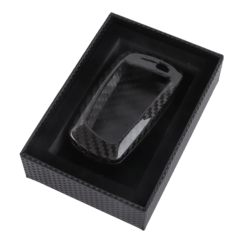 Brand New Black Real Carbon Fiber Key Fob Case Cover Shell Keychain For BMW 1/2/3/4/5/6/7-SERIES F01 F02 F07 F10 F12 F13 F20 F30 F32 F25 E84