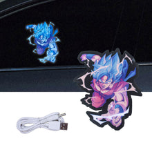 Load image into Gallery viewer, BRAND NEW DRAGON BALL Z GOKU JDM Glow Panel Electric Lamp Interior LED Light Sticker Window Flashing