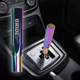 Brand New BRIDE Aluminum Neo Chrome Shift Knob Universal Automatic Car Gear Shifter