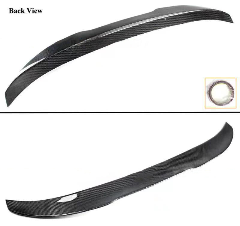 BRAND NEW 2007-2012 BMW E92 M3 335i 328i 2DR PSM STYLE REAL CARBON FIBER TRUNK SPOILER WING