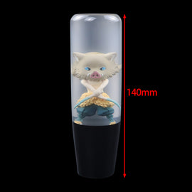Brand New Universal Anime Character Crystal Clear Stick Car Manual Gear Shift Knob Shifter Lever Cover
