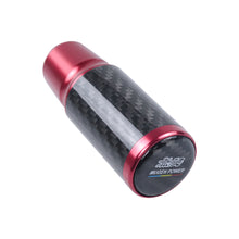 Load image into Gallery viewer, Brand New Universal Mugen Red Real Carbon Fiber Racing Gear Stick Shift Knob For MT Manual M12 M10 M8