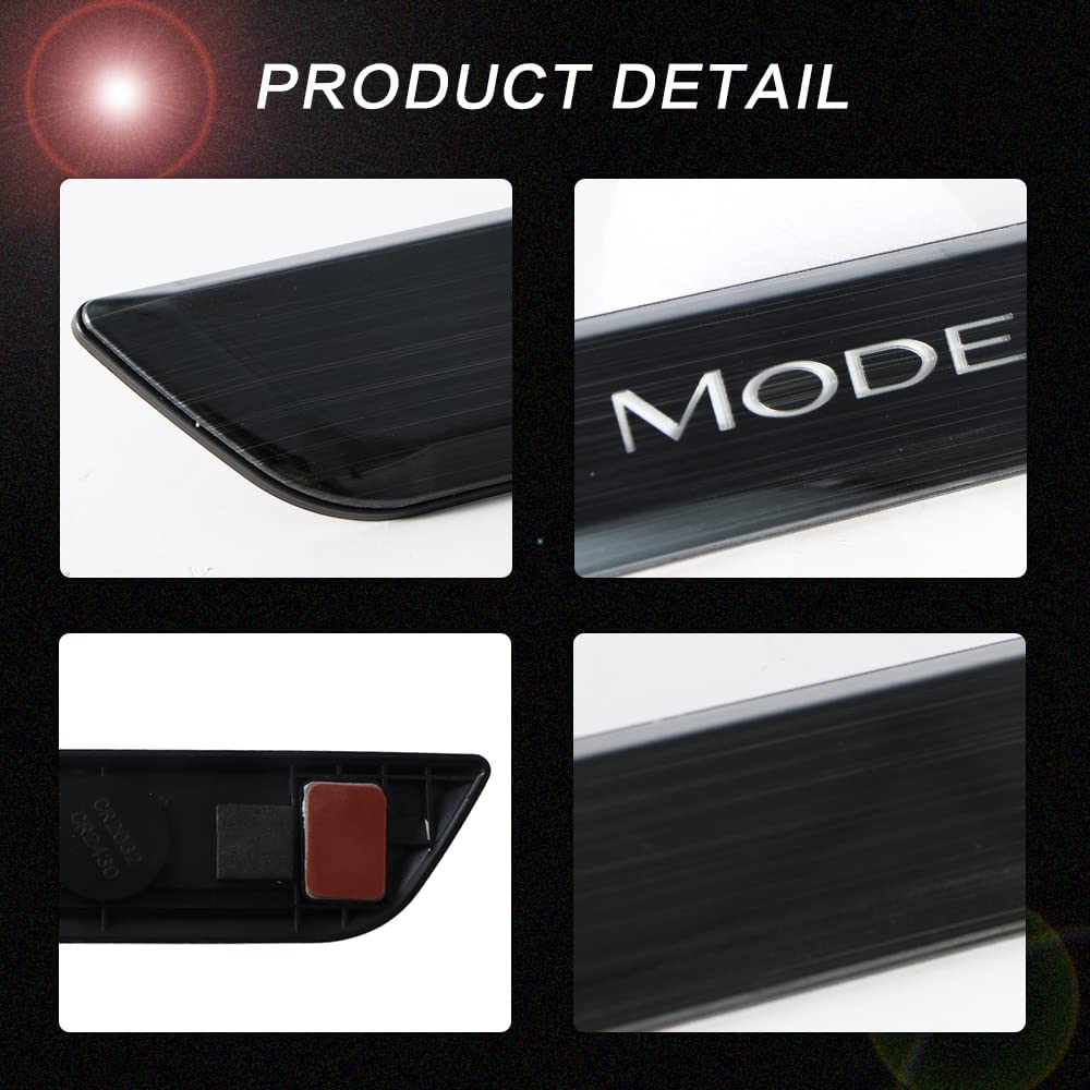 Brand New 4PCS Tesla Model 3 2017-2022 Door Sill Protector with LED Light Front/Rear Illuminated Door Sill, Magnetically Anti-Scratch