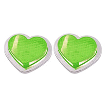 Load image into Gallery viewer, BRAND NEW 2PCS Green Heart Shaped Side Marker / Accessory / Led Light / Turn Signal