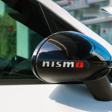 Load image into Gallery viewer, Brand New 4PCS Nismo Real Carbon Fiber Black Car Trunk Side Fenders Door Badge Scratch Guard Sticker