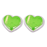 BRAND NEW 2PCS Green Heart Shaped Side Marker / Accessory / Led Light / Turn Signal