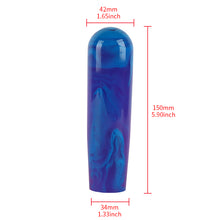 Load image into Gallery viewer, Brand New JDM Universal JDM Blue 15CM Marble Style Stick Manual Gear Shift Knob Shifter M8 M10 M12