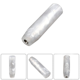 Brand New Universal White Pearl Long Stick Manual Car Gear Shift Knob Shifter M8 M10 M12