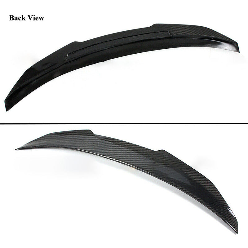BRAND NEW 2021-2022 BMW G22 4 SERIES 430i G82 M4 HIGH KICK Real Carbon Fiber Rear Trunk PSM Spoiler