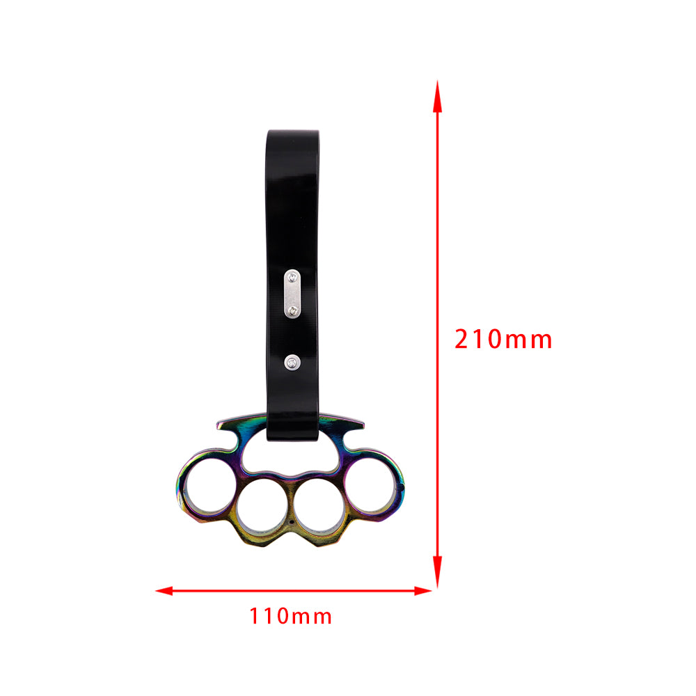 Brand New Knuckle Neo-Chrome JDM TSURIKAWA Ring Subway Train Bus Handle Strap Charm Drift