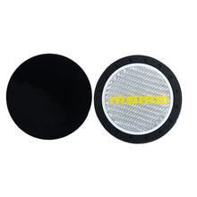 Load image into Gallery viewer, Brand New 2PCS MOMO Real Carbon Fiber Car Cup Holder Pad Water Cup Slot Non-Slip Mat Universal