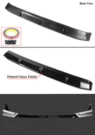 BRAND NEW 3PCS 2022-2024 Honda Civic 11th Gen Yofer Lunar Silver Metallic Front Bumper Lip Splitter Kit