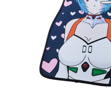 Load image into Gallery viewer, Brand New 4PCS UNIVERSAL ANIME GIRLS Racing Fabric Car Floor Mats Interior Carpets