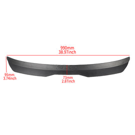 Brand New Car Rear Trunk Wing Spoiler ABS Black Modified Lip Universal Fit
