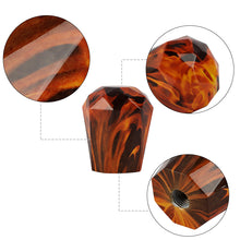 Load image into Gallery viewer, BRAND NEW JDM 60mm Universal Diamond Fire Aluminum Manual Gear Stick Shift Knob Shifter M8 M10 M12