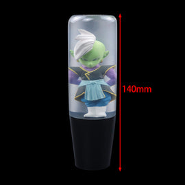 Brand New Universal Anime Dragon Ball Z Character Crystal Clear Stick Car Manual Gear Shift Knob Shifter Lever Cover