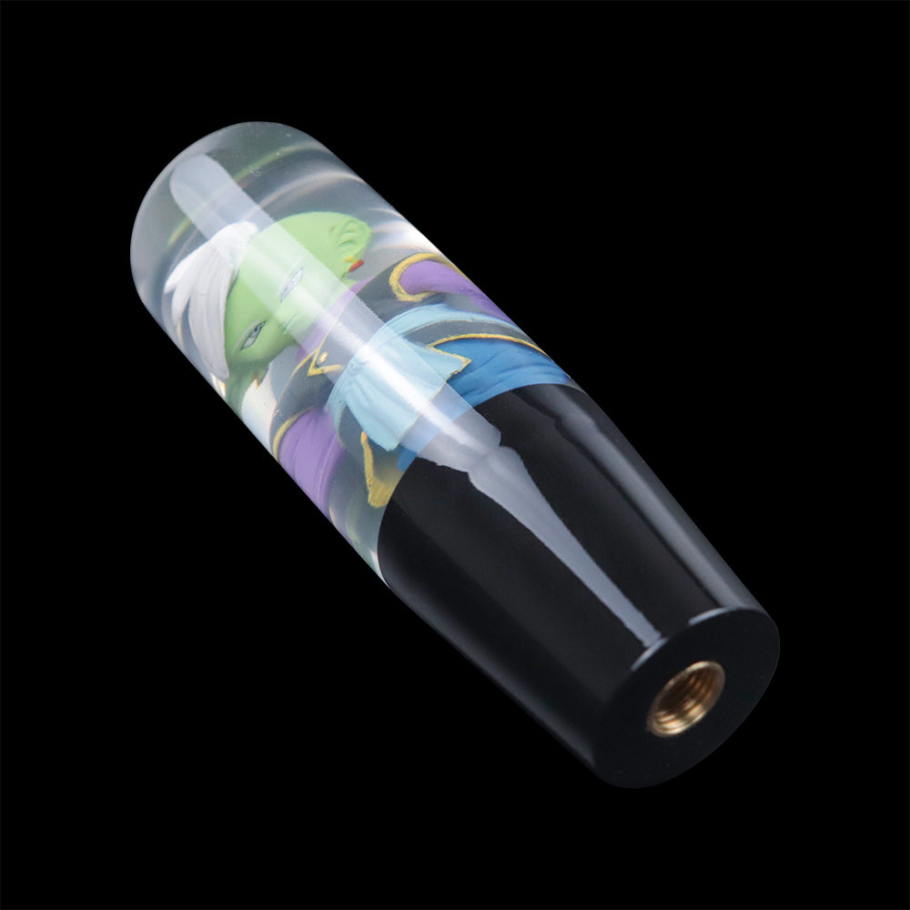 Brand New Universal Anime Dragon Ball Z Character Crystal Clear Stick Car Manual Gear Shift Knob Shifter Lever Cover
