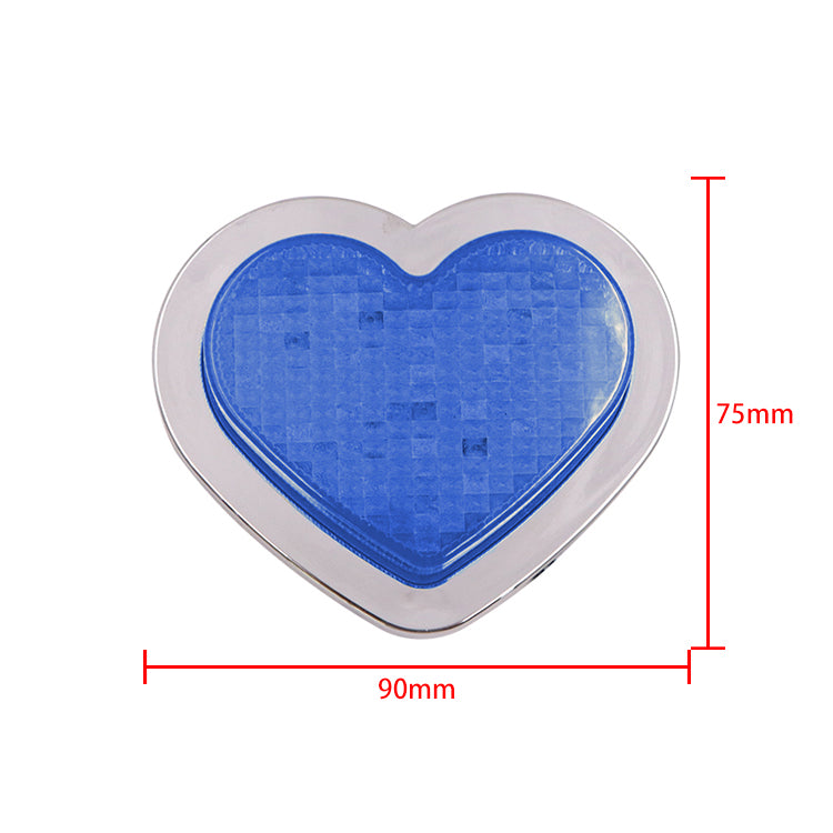 BRAND NEW 1PCS Blue Heart Shaped Side Marker / Accessory / Led Light / Turn Signal