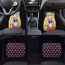 Load image into Gallery viewer, Brand New 4PCS UNIVERSAL ANIME SAILOR VENUS Racing Fabric Car Floor Mats Interior Carpets