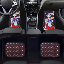 Load image into Gallery viewer, Brand New 4PCS UNIVERSAL ANIME SAILOR MARS Racing Fabric Car Floor Mats Interior Carpets