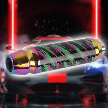 Load image into Gallery viewer, Brand New HKS Style Universal Real Carbon Fiber Neo Chrome Aluminum Automatic Transmission Racing Gear Shift Knob