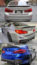 Load image into Gallery viewer, BRAND NEW 2017-2023 BMW G30 G38 5 SERIES F90 M5 PSM STYLE REAL CARBON FIBER TRUNK SPOILER WING