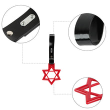 Load image into Gallery viewer, Brand New Hexagram Shaped Red JDM TSURIKAWA Subway Bus Black Handle Strap Charm Drift
