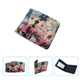 Brand New Unisex SPY X Family Anya Forger Anime Purse Short Bifold Fashion Leather Wallet