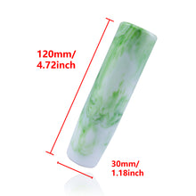 Load image into Gallery viewer, Brand New 12CM Universal Pearl Long WH/GR Stick Manual Car Gear Shift Knob Shifter M8 M10 M12