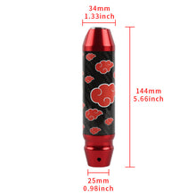 Load image into Gallery viewer, Brand New Naruto Akatsuki Cloud Universal Real Carbon Fiber Red Aluminum Automatic Transmission Racing Gear Shift Knob