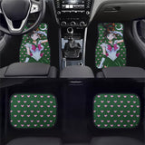 Brand New 4PCS UNIVERSAL ANIME SAILOR JUPITER Racing Fabric Car Floor Mats Interior Carpets