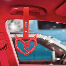 Load image into Gallery viewer, Brand New Devil Demon Broken Heart Red JDM TSURIKAWA Ring Subway Train Bus Red Handle Strap Charm Drift