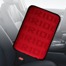 Load image into Gallery viewer, BRAND NEW BRIDE Gradation Fabric Car Armrest Pad Cover Center Console Box Cushion Mat Red