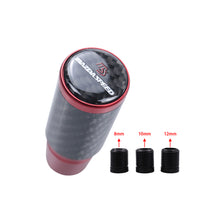 Load image into Gallery viewer, Brand New Universal Mazdaspeed Red Real Carbon Fiber Racing Gear Stick Shift Knob For MT Manual M12 M10 M8