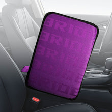 Load image into Gallery viewer, BRAND NEW BRIDE Gradation Fabric Car Armrest Pad Cover Center Console Box Cushion Mat Purple
